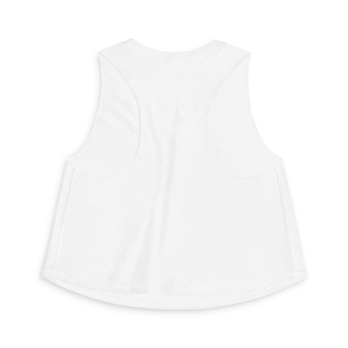 Alive Enough Crop Top — Techno Heartbeat Graphic Crop Tee | VOSKT