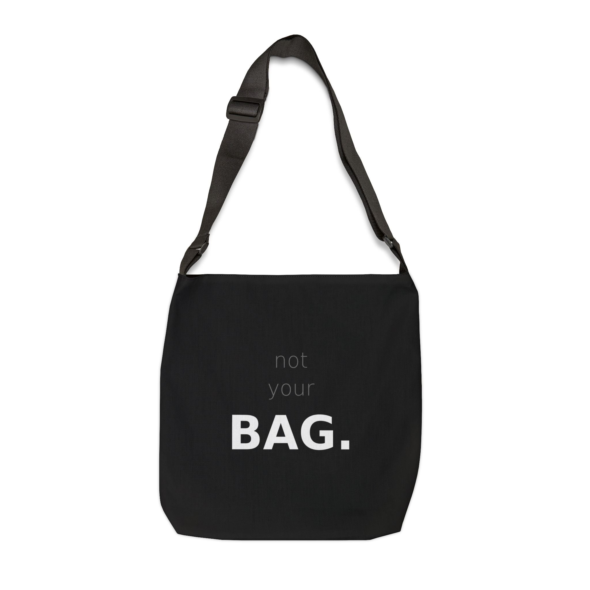 Not Your Bag Tote — Ironic Statement Tragetasche | VOSKT