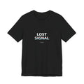 Lost Signal Graphic T-Shirt — Glitch Streetwear Tee | VOSKT