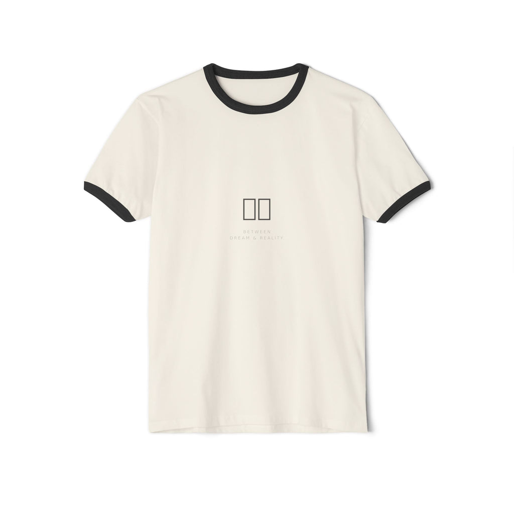 夢現 Dream Reality Ringer Tee — Japanese Kanji Vintage Shirt | VOSKT