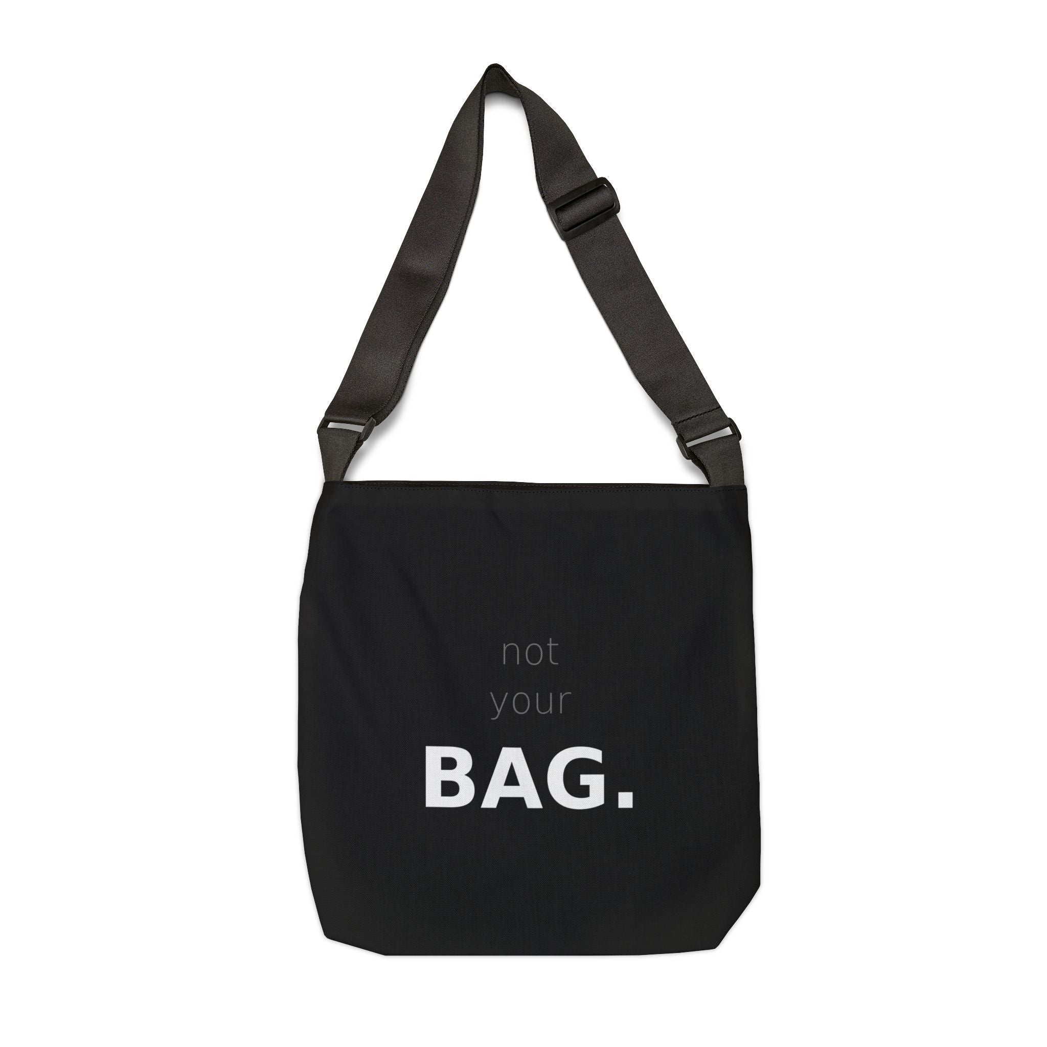 Not Your Bag Tote — Ironic Statement Tragetasche | VOSKT
