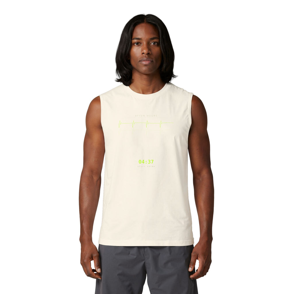 After Hours Muscle Tank — Techno Waveform Graphic Tank | VOSKT