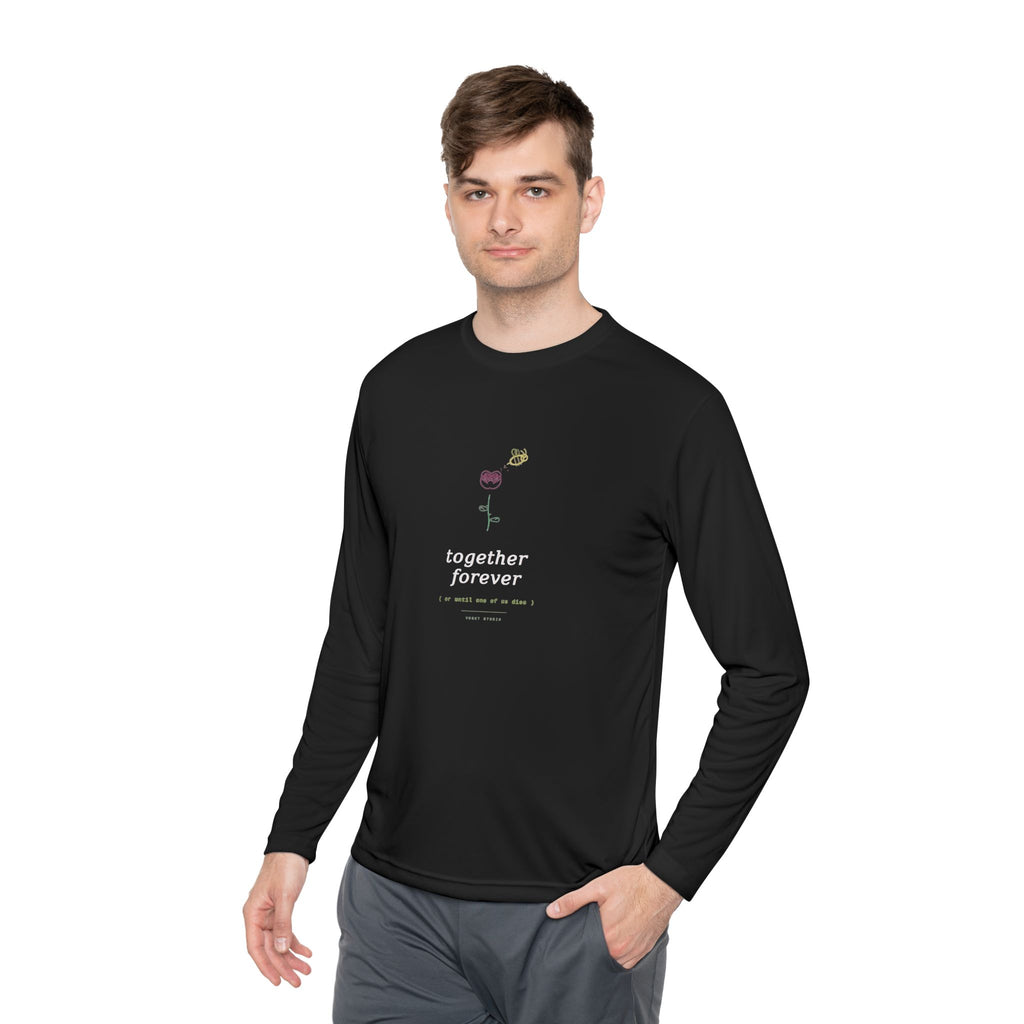Together Forever Longsleeve — Ironic Floral Graphic Tee | VOSKT