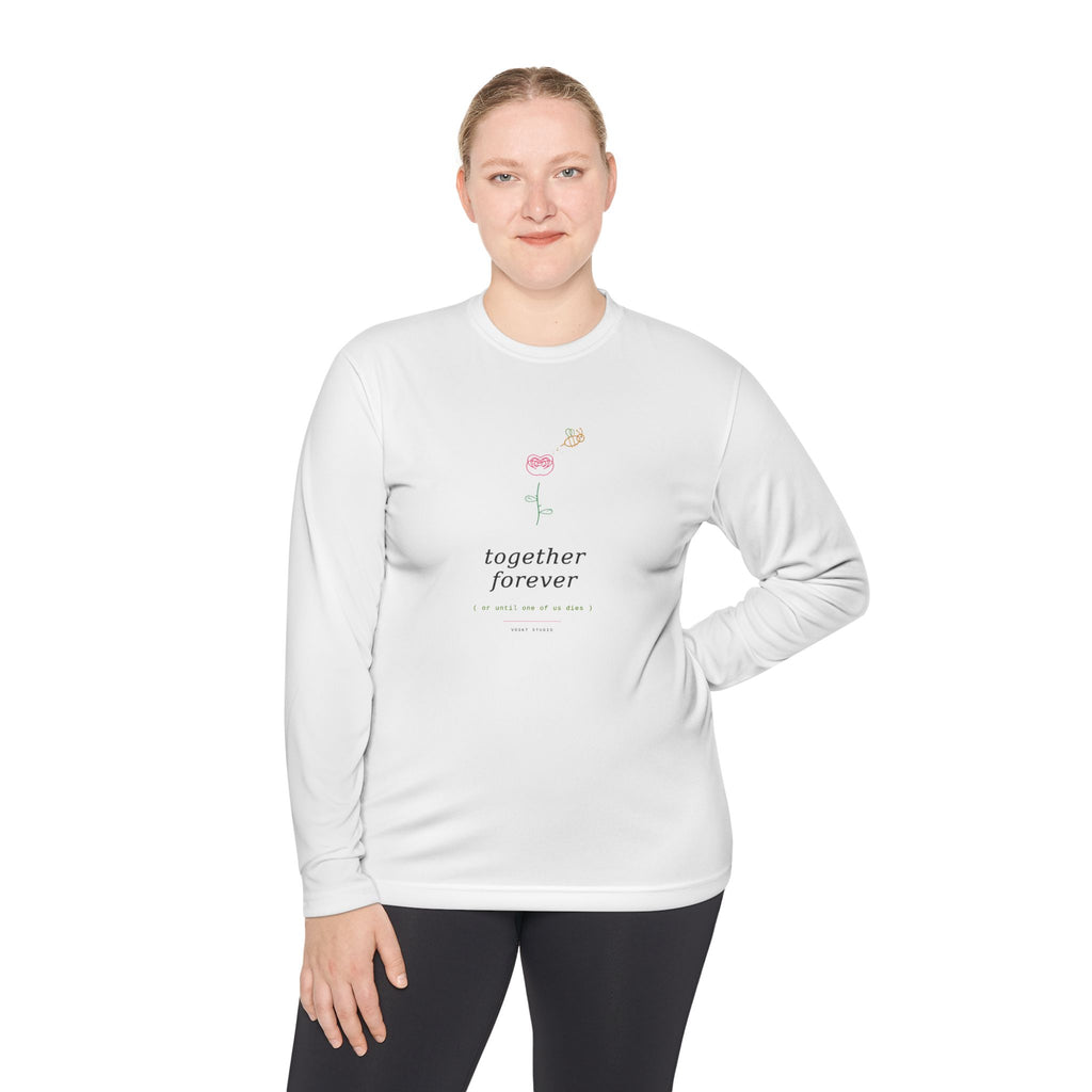 Together Forever Longsleeve — Ironic Floral Graphic Tee | VOSKT